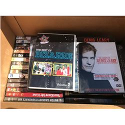 BOX OF DVD MOVIES