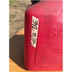2 GASOLINE JERRY CANS