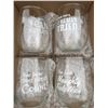 Image 1 : (4) WINE GLASSES