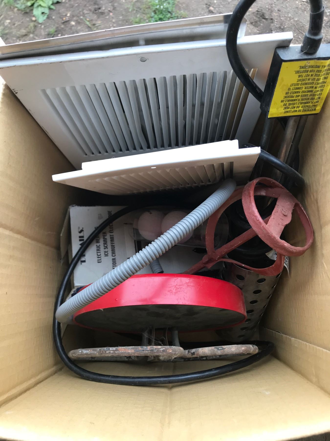 AIR VENTS + PAINT MIXER + HEATER