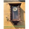 Image 1 : Vintage Analog Wall Clock w/ Pendulum and Key
