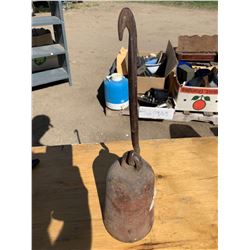 Vintage Weight and Hook