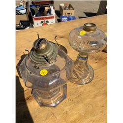 4 Kerosene Lamps