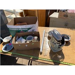 2 Boxes of Kitchenware