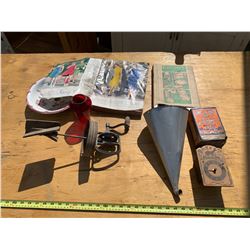 Catalogues, Butter Churn, Bottle Caps, etc.