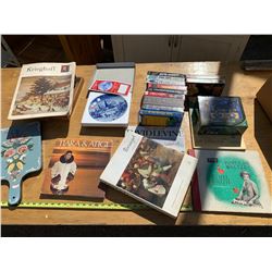 Books, VHS Movies, Etc.