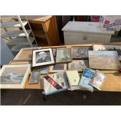 Lot of Picture Frames