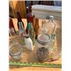 Image 2 : Lot of Glass Jars and Bottles