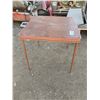 Image 1 : Square Folding Table - One Leg Broken