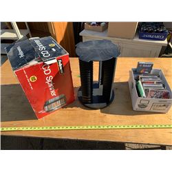 CD Spinner and CDs