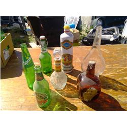 BEER+LIQUOR AND SPRITE BOTTLES 28 BOTTLES