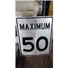Image 1 : ROAD SIGN (50 MAX.)