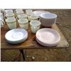 Image 6 : LOT OF COFFE CUPS,MUGS,TEACUPS +BOWLS AND PLATES