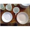 Image 7 : LOT OF COFFE CUPS,MUGS,TEACUPS +BOWLS AND PLATES