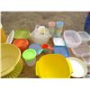 Image 4 : LOT OF TUPERWARE/PLASTIC CONTAINERS + COLEMAN WATER JUG