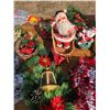Image 3 : X-MAS LOT DECOR, GARLAND, CANDLE HOLDERS, TINS, TINSEL, CANDLES