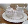 Image 5 : TEA POT SET WITH PLATES + SUACERS + 2 TEAPOTS