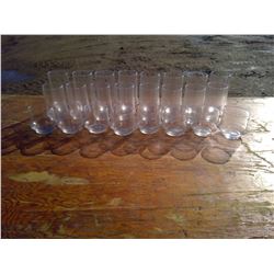 24 CLEAR DRINKING GLASSES