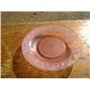 Image 2 : PINK DEPRESSION GLASS+ CARAMEL GLASS