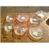 Image 1 : 7 CLEAR CANDY DISHES