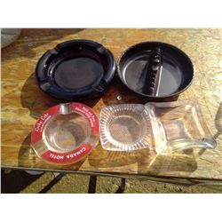 5 ASH TRAYS