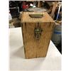 Image 1 : COLEMAN LANTERN WOODEN STORAGE BOX
