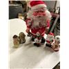 Image 1 : SANTA (BATTERY OPERATED) + SALT AND PEPPER SHAKER