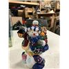 Image 2 : PORCELAIN DECROTIVE SNOWMAN W/BOX