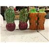 Image 1 : LOT OF CARROT SALT AND PEPPER SHAKER