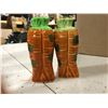 Image 3 : LOT OF CARROT SALT AND PEPPER SHAKER