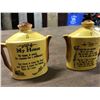 Image 2 : 2 SETS OF SALT AND PEPPER SHAKERS (COW AND TEAPOT)