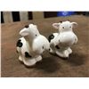 Image 3 : 2 SETS OF SALT AND PEPPER SHAKERS (COW AND TEAPOT)