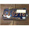 Image 1 : 3 ALBERTA LICENSE PLATES