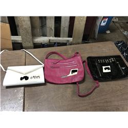 3 BAGS/PURSES