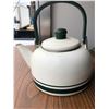 Image 1 : ENAMEL WARE TEAPOT WOODEN HANDLE