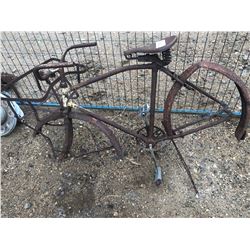 OLD BICYLE FRAME