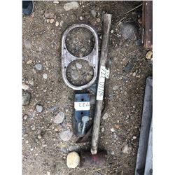 HEAD LIGHT COVER + CLAMP + TRAILER NITCH + POST MUAL