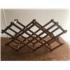 Image 1 : WOODEN WINE BOTTLE HOLDER