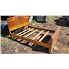 Image 3 : DOUBLE SIZE WOODEN BED FRAME W/ HEAD & FOOTBOARD