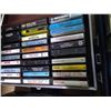 Image 4 : 3 CASES OF CASSETTES ONE BROWN 2 BLACK