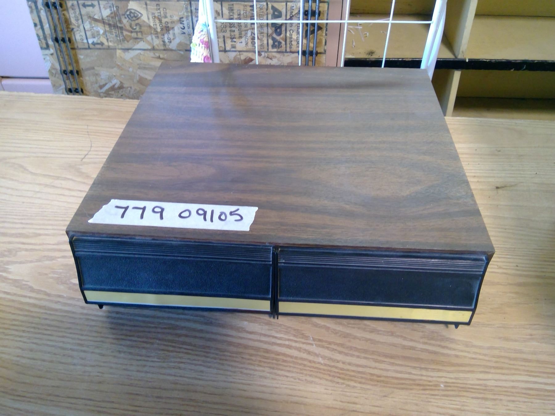 VHS TAPE STORAGE BOX