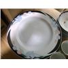 Image 3 : FLOWER PRINT PLATES,CUPS, BOWLS, SAUCERS CARAVEL GLASS
