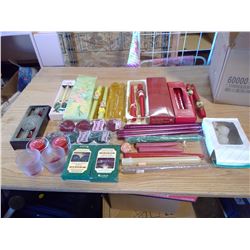 BOX OF CANDLES ASSPORTED