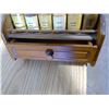Image 5 : OLD SPICE RACK W/ OLD SPICES WOODEN