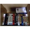 Image 1 : BOX OF VHS'S