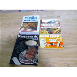 A LOT OF COOK BOOKS