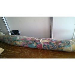 BEACH UMBRELLA WITH FLOWERS 5 FT HIGH