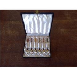 SMALL COLLECTIBLE SPOONS HAND MADE DANISH "DENMARK"