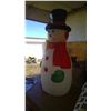 Image 2 : X-MAS SNOWMAN PLASTIC 2 1/2 FEET TALL APROX