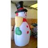 Image 3 : X-MAS SNOWMAN PLASTIC 2 1/2 FEET TALL APROX